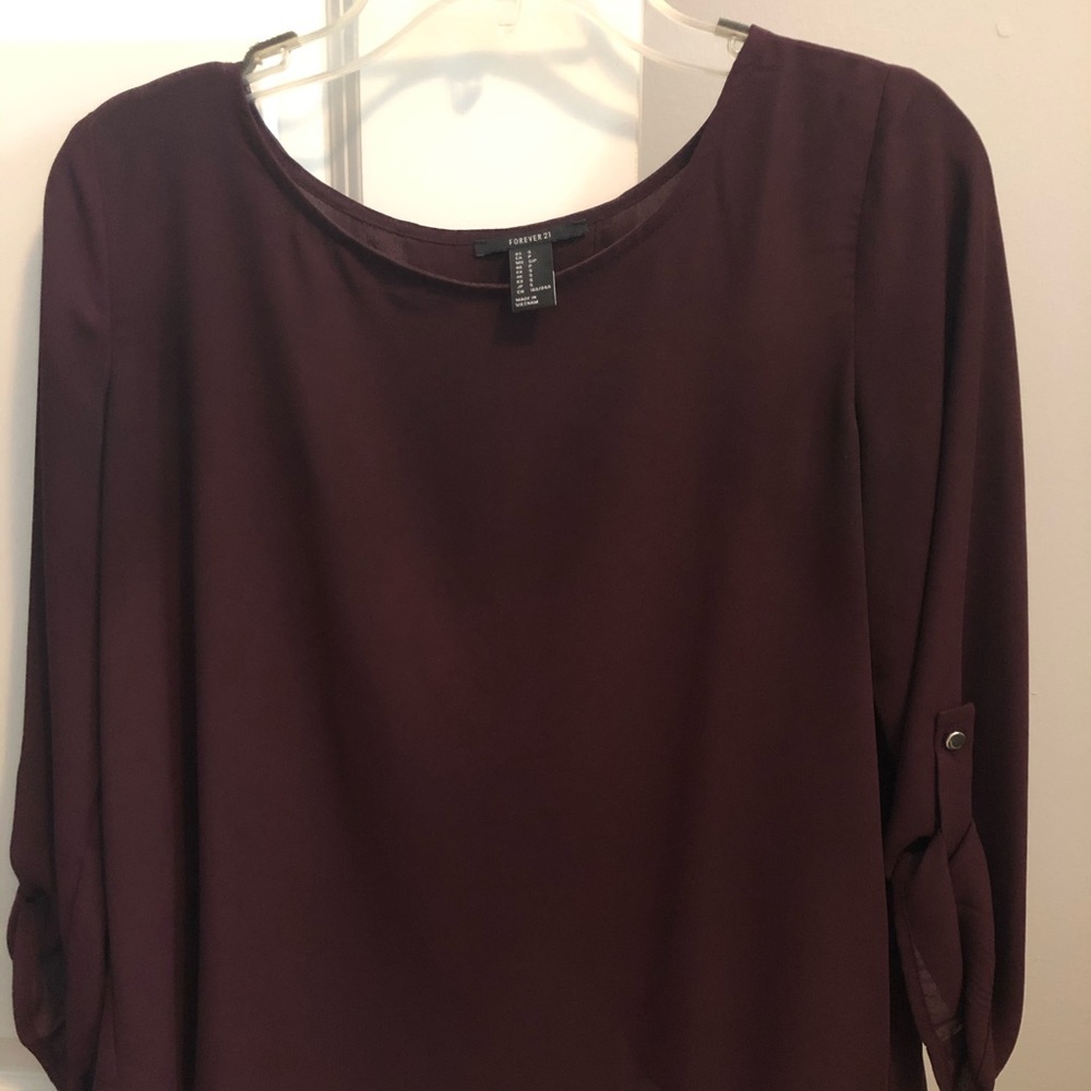 Forever 21 Long Sleeve Blouse